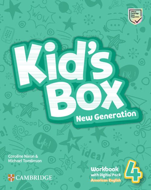 KID'S BOX NEW GENERATION AME 4 -  WORKBOOK with Digital Pack