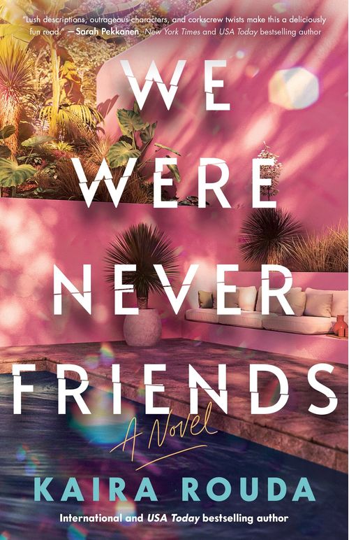 WE WERE NEVER FRIENDS - Sourcebooks
