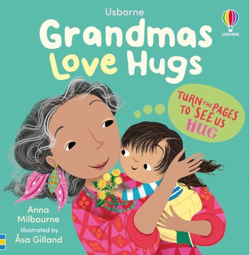 GRANDMAS LOVE HUGS - Usborne Huggy Books