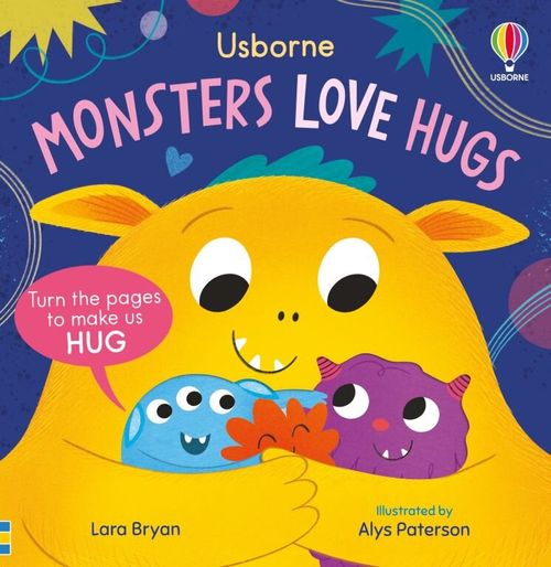 MONSTERS LOVE HUGS - Usborne Huggy Books