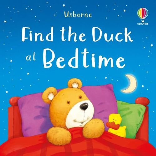 FIND THE DUCK AT BEDTIME - Usborne