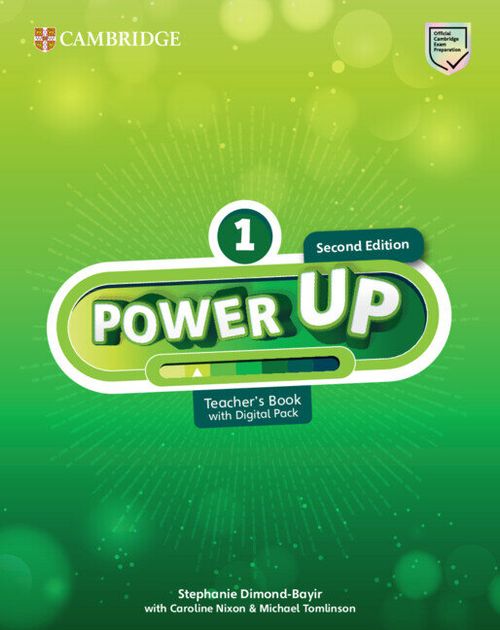 POWER UP  1- TEACHER'S BOOK w/ Digital Pack *2nd Ed*