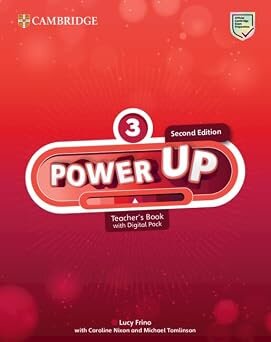 POWER UP  3- TEACHER'S BOOK w/ Digital Pack *2nd Ed*