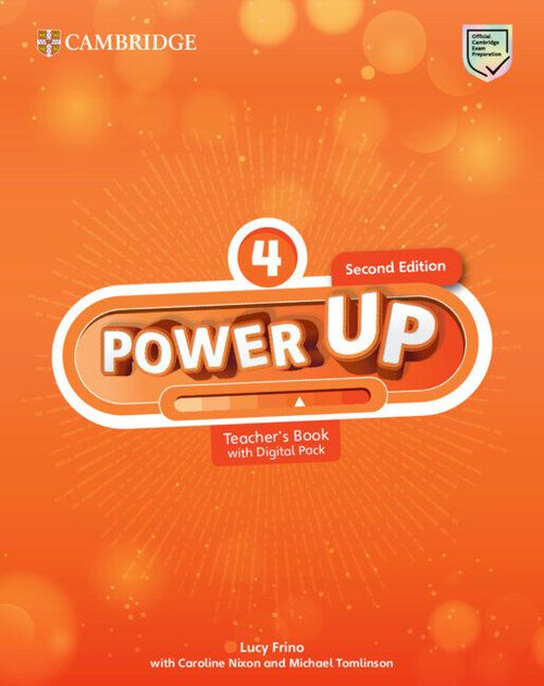 POWER UP  4- TEACHER'S BOOK w/ Digital Pack *2nd Ed*