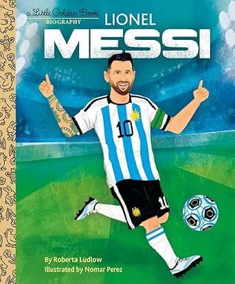 LIONEL MESSI - Little Golden Book