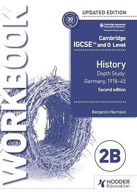 CAMBRIDGE IGCSE AND O LEVEL HISTORY - Option B WB 2B *2nd Edition*