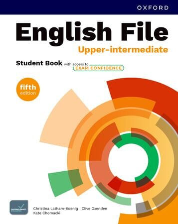 ENGLISH FILE  UPPER INTERMEDIATE -      STUDENT'S with access to exam confidence  5th Ed