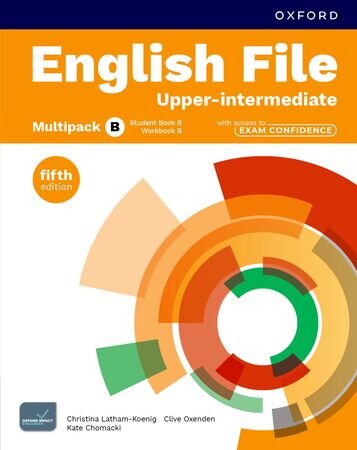 ENGLISH FILE  UPPER INTERMEDIATE -    Multipack B with access to exam confidence 5th Ed