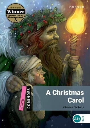 CHRISTMAS CAROL , A  - Dominoes Starter  with Audio Pack   ( A1+ )